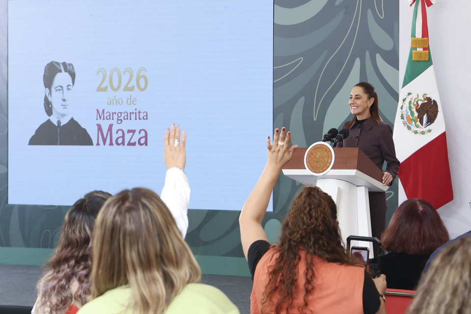 Presidenta Sheinbaum refrenda la 4T como vía para la justicia social y la igualdad de las mujeres