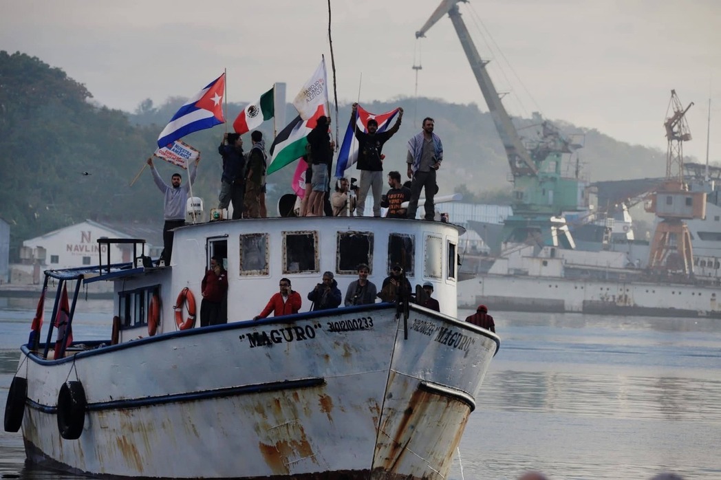 Díaz-Canel agradece llegada de “Convoy Nuesta América” a Cuba y destaca simbolismo del yate “Granma 2.0”