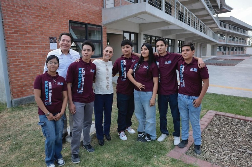 Presidenta Sheinbaum inaugura Bachillerato Nacional en El Salto, Jalisco