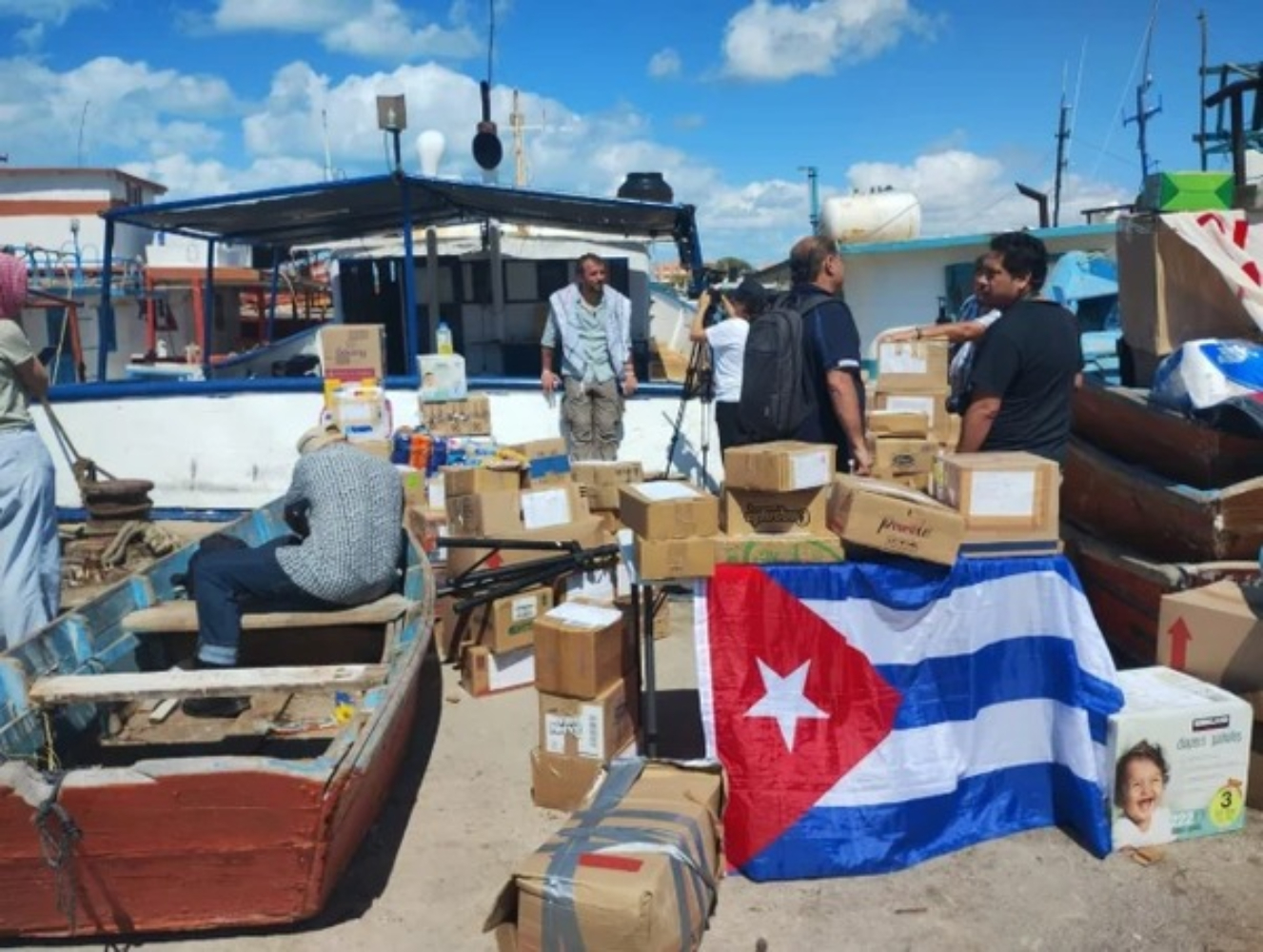 ‘Granma 2.0’ zarpa desde Yucatán con 30 toneladas de ayuda humanitaria para Cuba