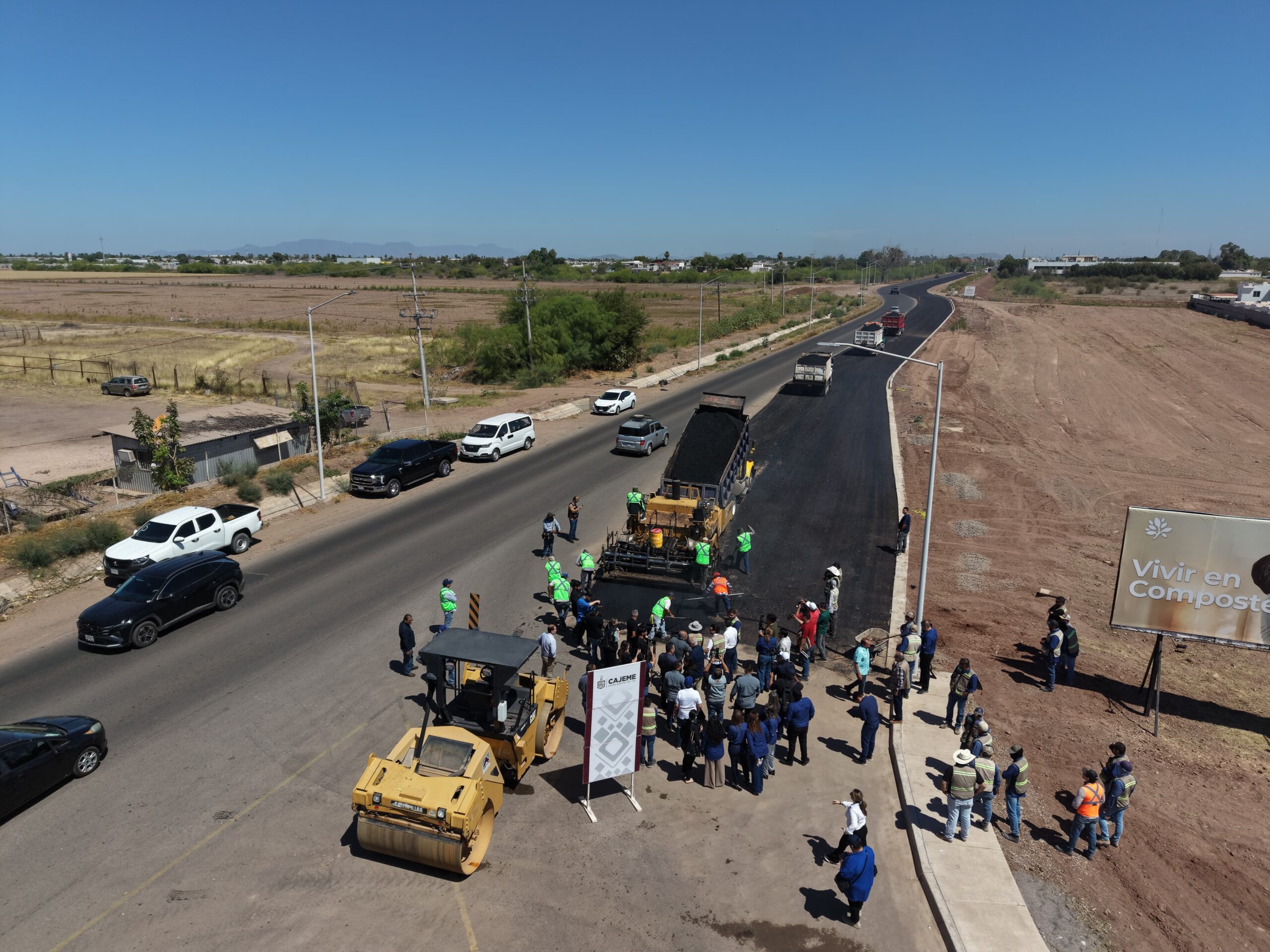 Con nuevas inversiones en ampliación de infraestructura urbana, ayuntamiento y sector privado unen fuerzas para mejorar movilidad en Cajeme