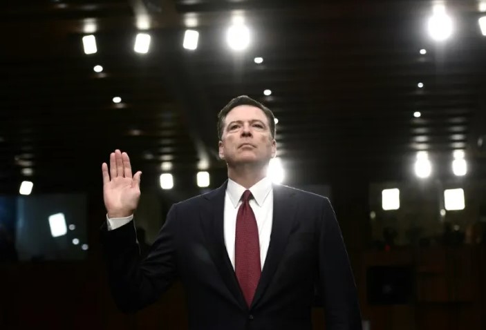 Acusan nuevamente al exdirector del FBI, James Comey, por presuntas amenazas contra Trump