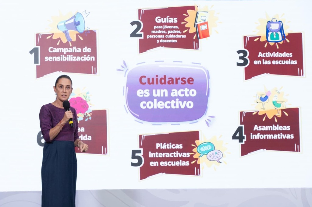 Presidenta Sheinbaum presenta “El ABC de las Emociones”, la Estrategia Nacional de Atención a la Salud Mental para las y los jóvenes