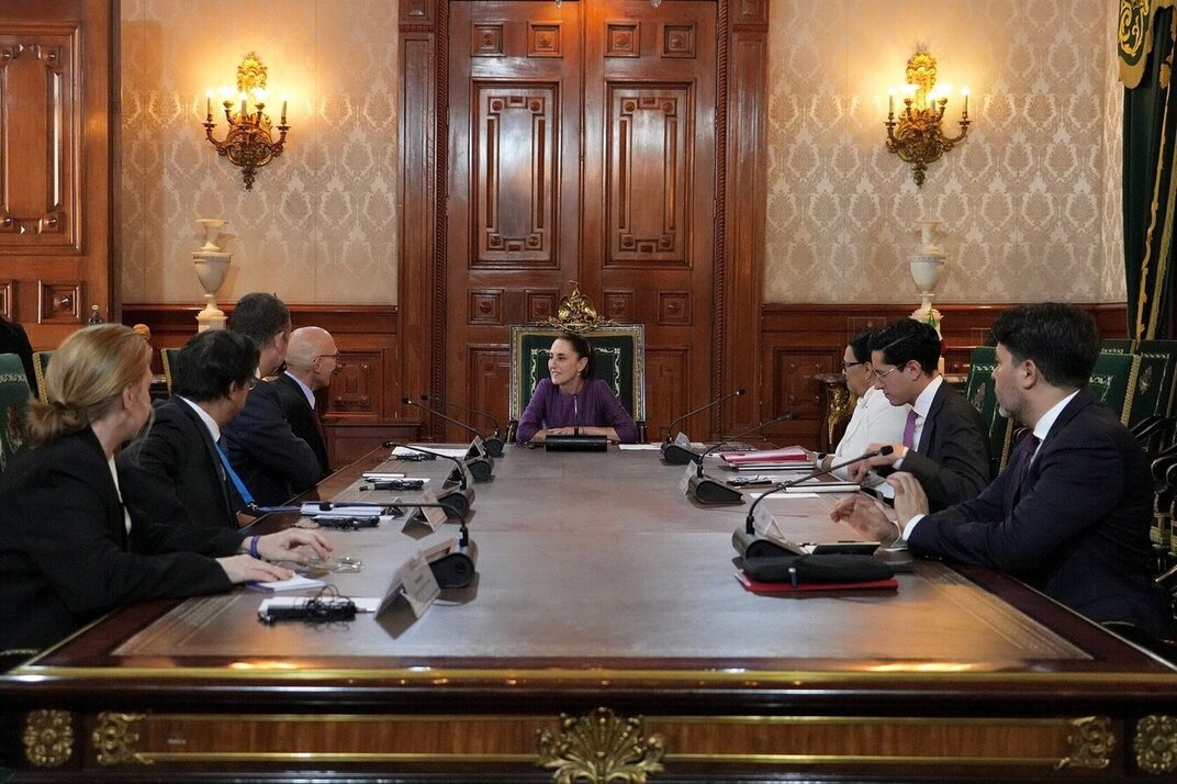Presidenta Sheinbaum recibe al Alto Comisionado de las Naciones Unidas para los Derechos Humanos, Volker Türk