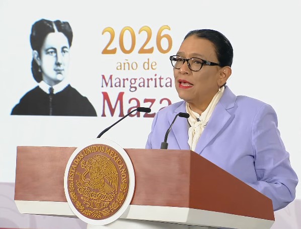 Presidenta Sheinbaum lleva a España mensaje de paz y el principio “primero los pobres”: Rosa Icela Rodríguez