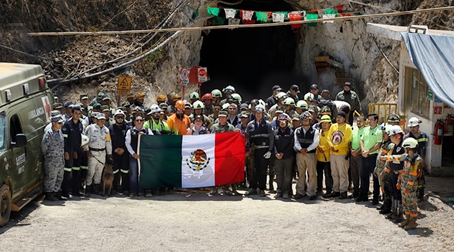 Tras 783 horas ininterrumpidas de búsqueda, localizan sin vida a Leandro, el cuarto minero atrapado en Sinaloa
