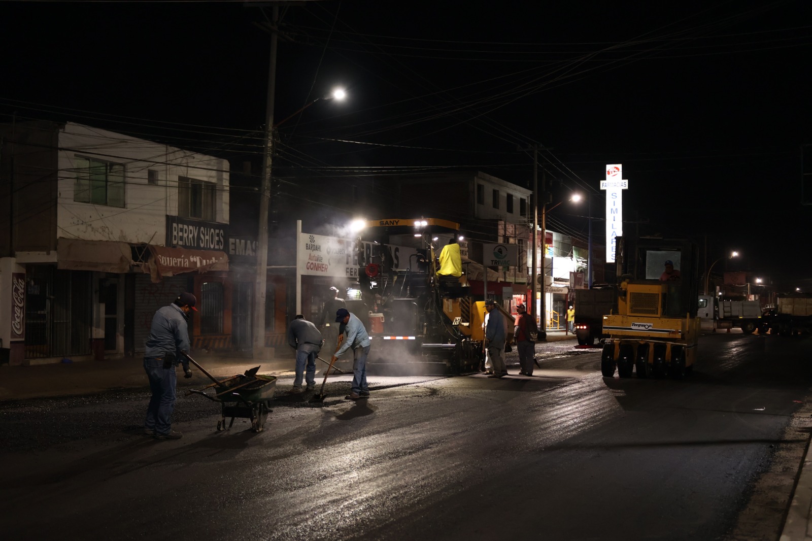 La rehabilitación de calles continúa avanzando en Cajeme