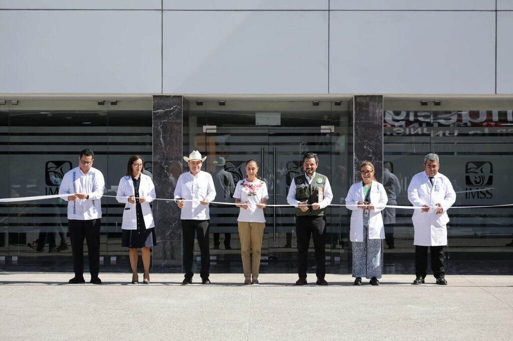 En Hermosillo, Sonora, Presidenta Sheinbaum inaugura Hospital del IMSS, Dr. Ernesto Ramos Bours, en beneficio de 122 mil 578 derechohabientes