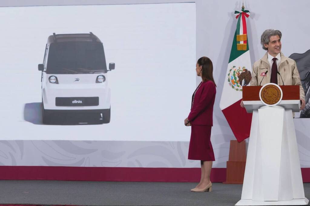 Presidenta Sheinbaum presenta Olinia: el primer auto eléctrico nacional que revolucionará la movilidad cotidiana
