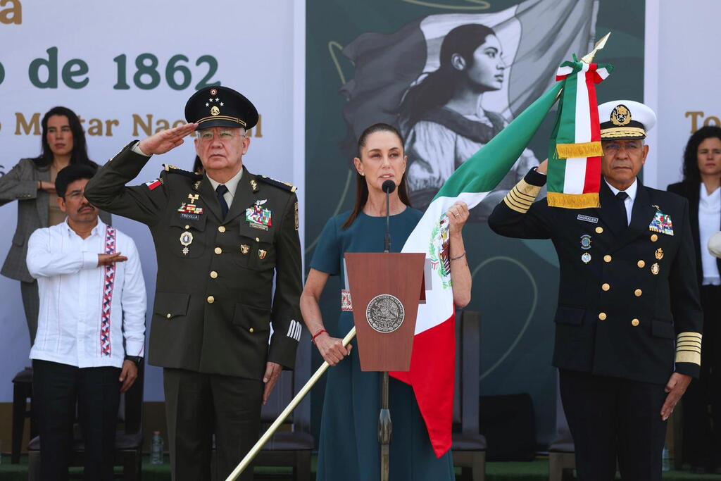 Quienes buscan apoyo externo están destinados a la derrota; ninguna potencia extranjera nos va a decir cómo gobernar: Presidenta Sheinbaum