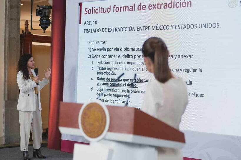 Aclara Presidenta Sheinbaum que Estados Unidos no ha acreditado la urgencia de solicitud de detención provisional contra Rubén Rocha