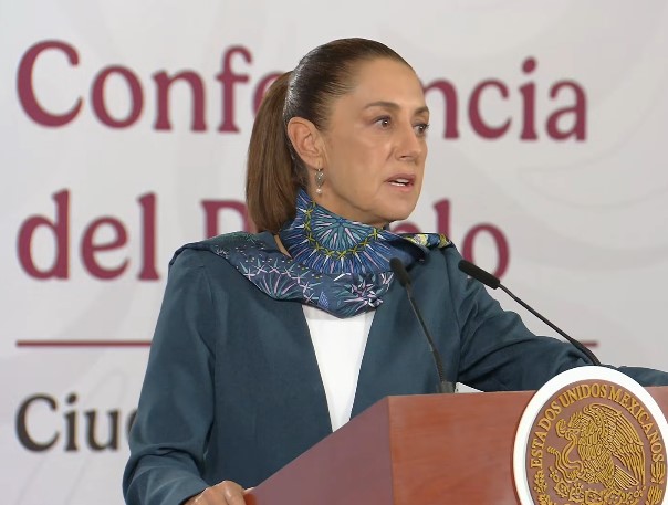 Presidenta Sheinbaum destaca que Estados Unidos reconoce tráfico de armas, consumo de drogas e inicie con la atención a las causas