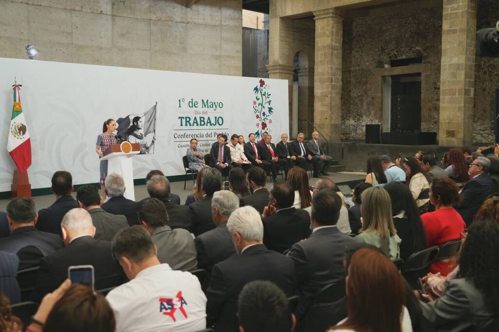 En defensa de la soberanía, CTM y gremios sindicales refrendan unidad con la Presidenta Sheinbaum