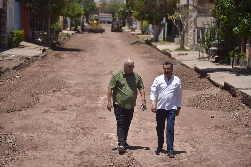 Con el avance de más obras de infraestructura hidrosanitaria y pavimentación en Cajeme se construye el bienestar