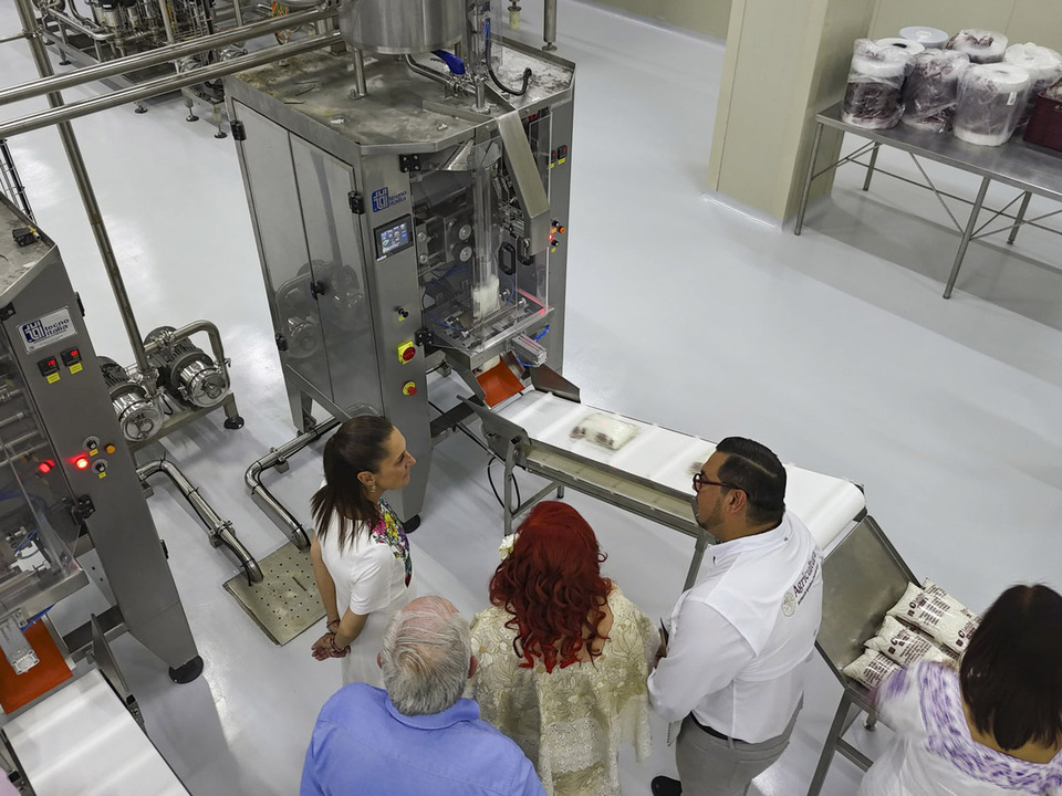 El Plan Campeche avanza: la Presidenta Sheinbaum inaugura la planta pasteurizadora de leche