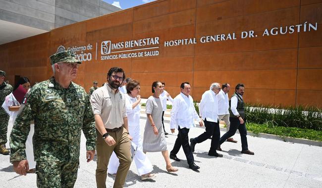 Presidenta Sheinbaum inaugura Hospital General Dr. Agustín O’Horán, el más grande de Centroamérica; inicia IMSS Bienestar en Yucatán