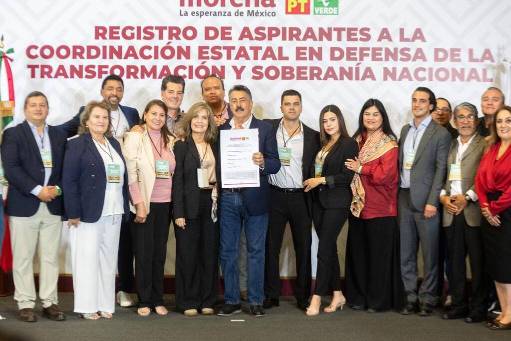 Nos une una historia de lucha; unidad, organización y rumbo: Javier Lamarque se registra