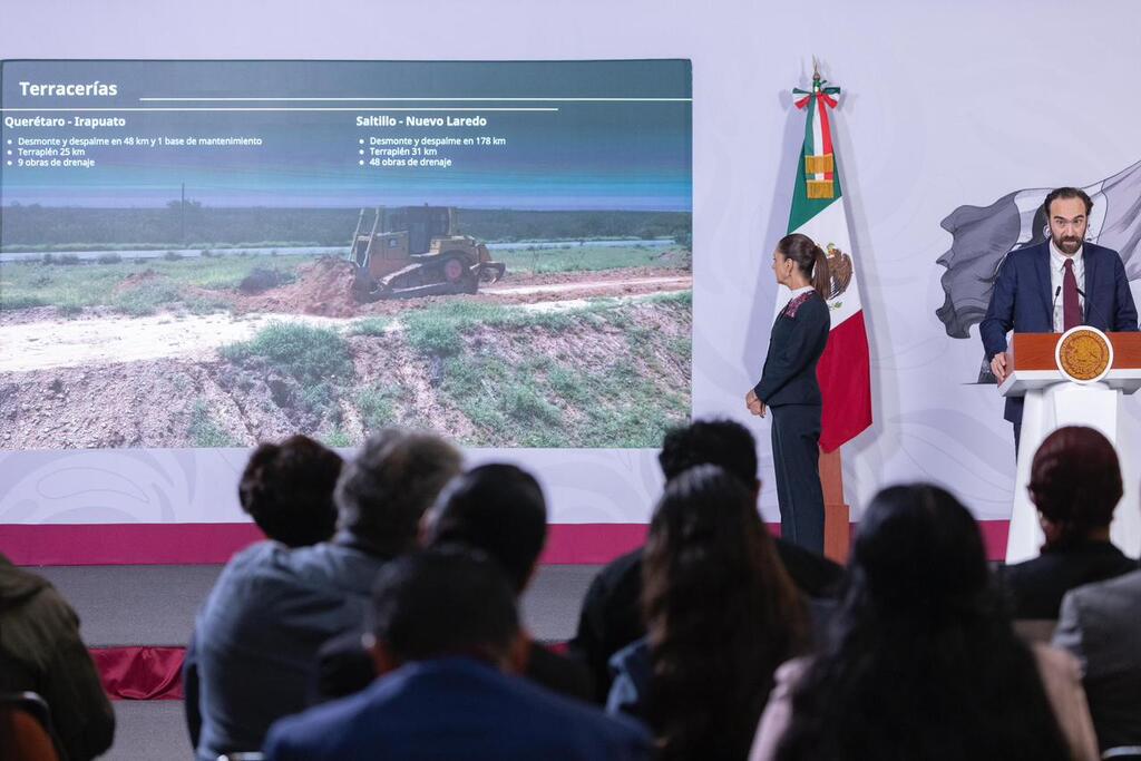 Gobierno de la presidenta Sheinbaum reporta avances del Plan Ferroviario Nacional con inversión de 750 mil mdp