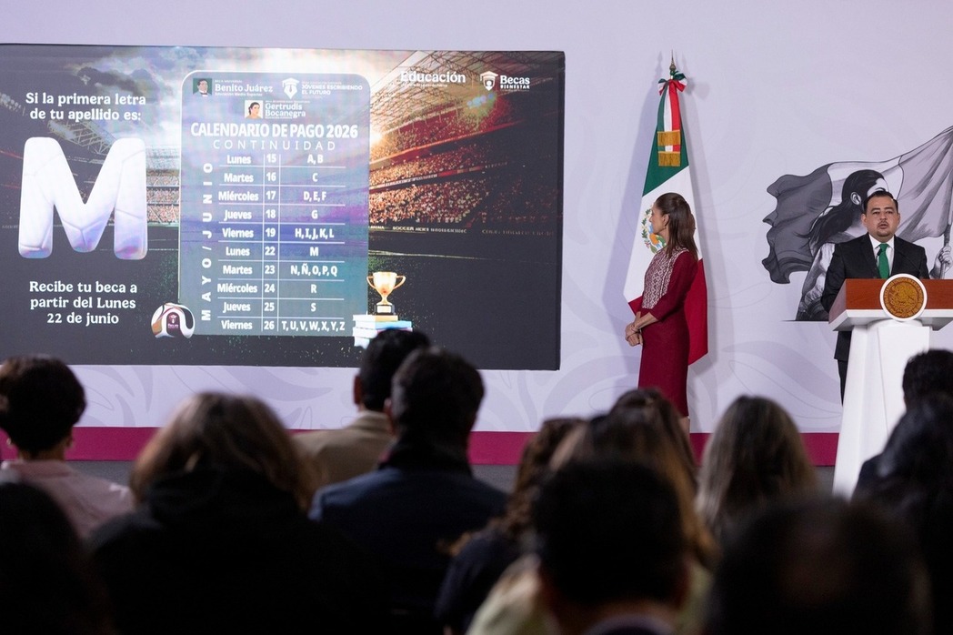 Histórica inversión 2026 cercana a 24 mil mdp en Becas para el Bienestar beneficia a casi 13 millones de estudiantes: Presidenta Sheinbaum
