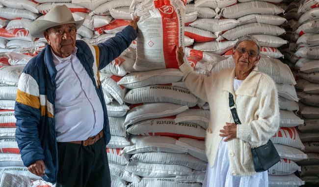 Secretaría de Agricultura avanza 80% en entrega 2026 de fertilizantes; beneficia a 1.7 millones de productores