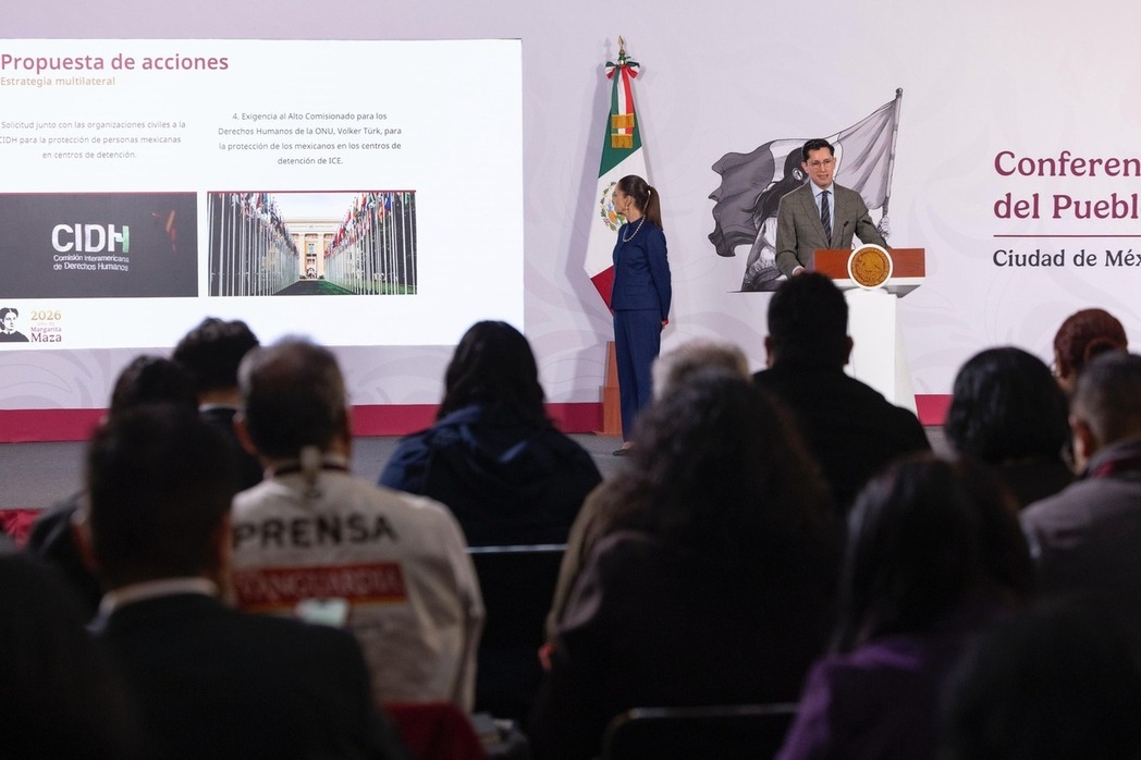 Anuncia la presidenta Sheinbaum medidas penales por muertes de connacionales a manos de ICE