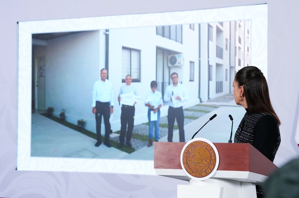 Avanza Vivienda para el Bienestar en Sinaloa: presidenta Sheinbaum