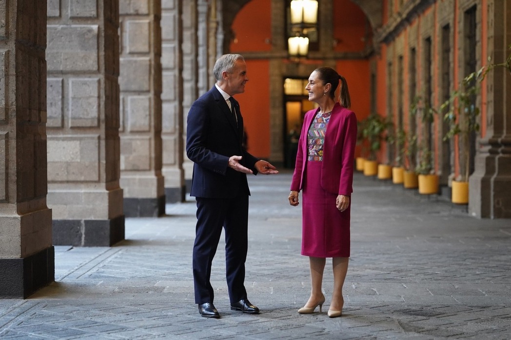 Coinciden la presidenta Sheinbaum y Carney en la necesidad de renovar el T-MEC “lo antes posible”