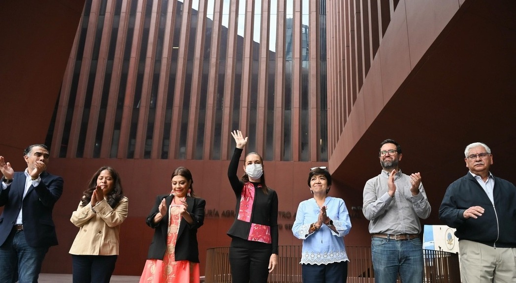 Presidenta Sheinbaum inaugura el Centro Nacional de Atención Agraria y Archivo General Agrario en la Ciudad de México