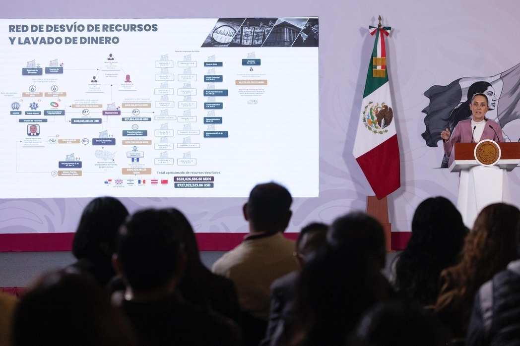 Gobierno de la presidenta Sheinbaum recupera más de 5.8 mdd del caso García Luna; dedicará recursos a zonas de mayor necesidad