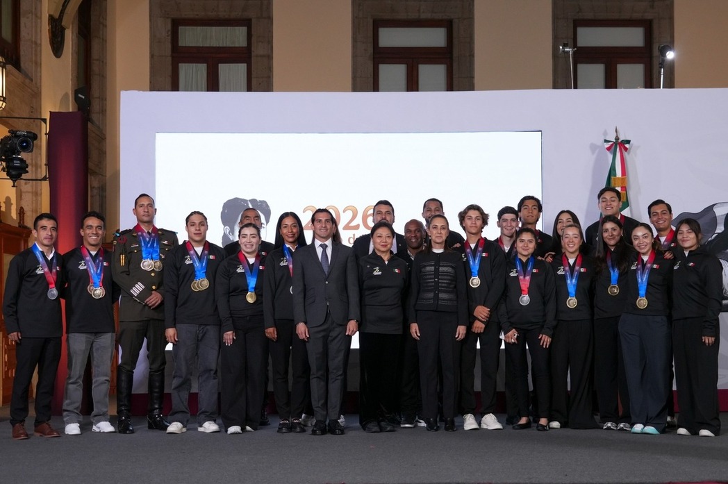 Presidenta Sheinbaum felicita a atletas por histórica participación en Juegos Centroamericanos y del Caribe