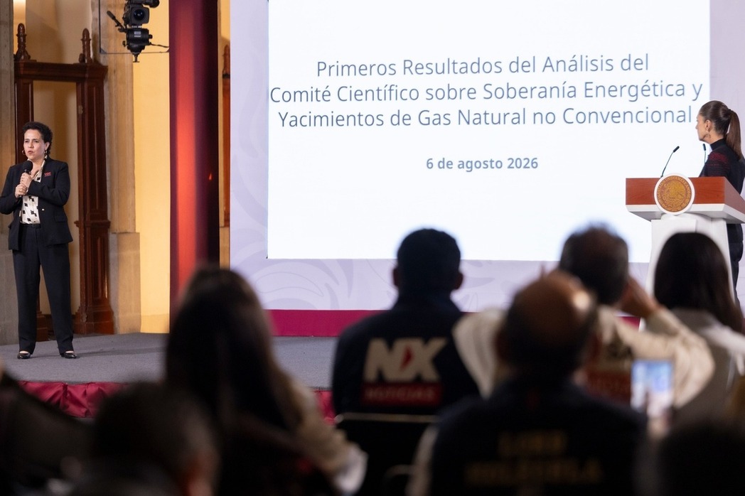 Gobierno de México incorpora conclusiones del Comité de Científicos para la Explotación de Gas Natural No Convencional: presidenta Sheinbaum