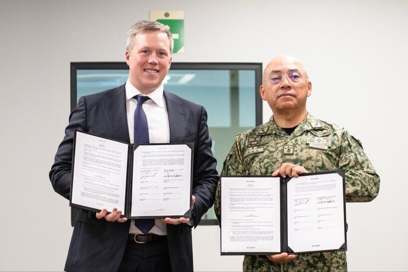 Convenio con la Defensa Nacional permitirá que México adquiera drones y sistemas antidrones de Estados Unidos, destaca Ronald Johnson