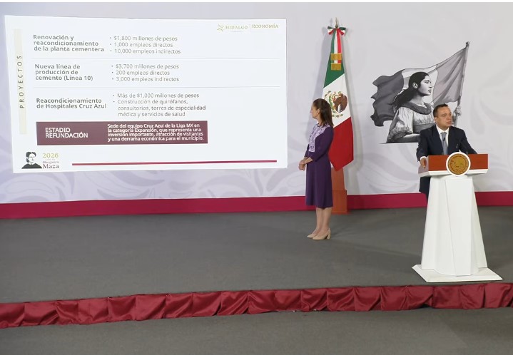 Anuncia la presidenta Sheinbaum inversión en Hidalgo por más de 16,600 mdp en Polos del Bienestar