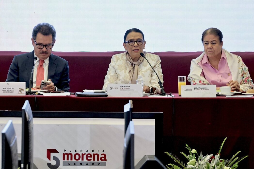“Nadie puede servirse del movimiento”: Rosa Icela Rodríguez a diputados de Morena