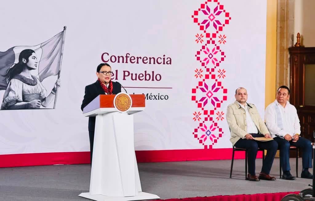 Tras deportaciones a tercer país, Rosa Icela Rodríguez expresa inconformidad de México al embajador Johnson