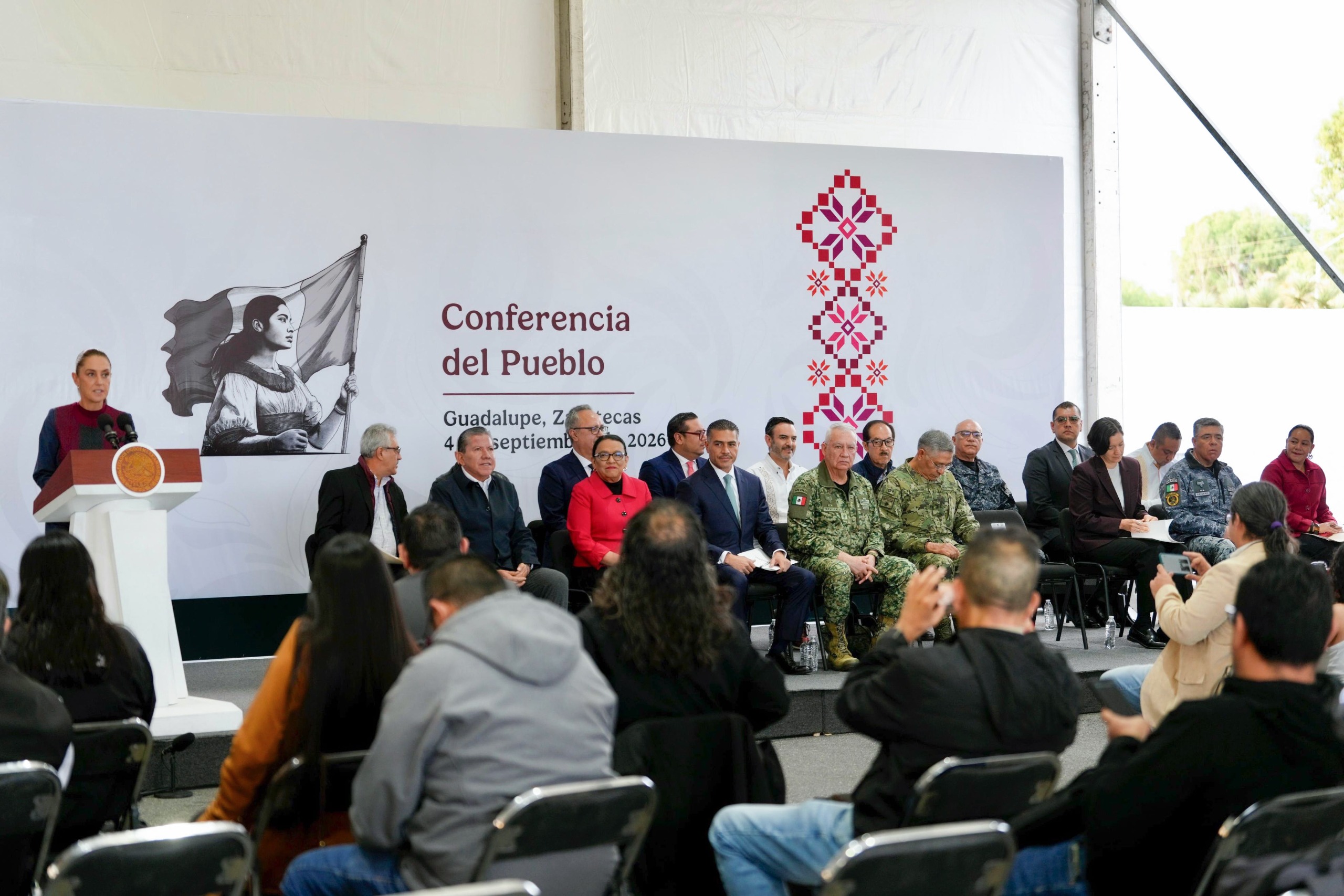 Reducción de homicidios en Zacatecas es resultado de la coordinación: presidenta Sheinbaum