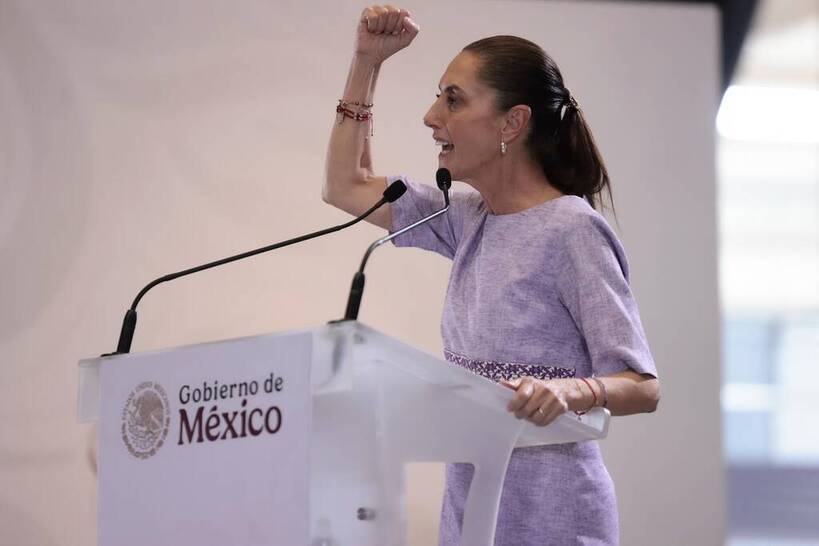 En Jalisco, presidenta Sheinbaum destaca recuperación de agua como derecho del pueblo
