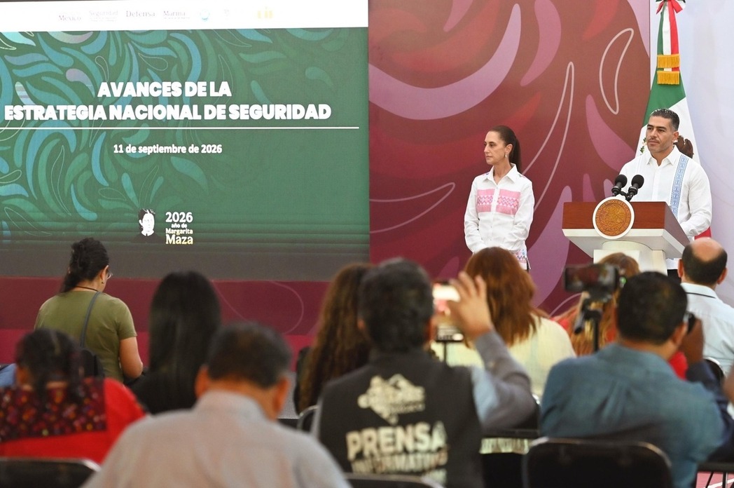 En Chiapas, reducción de 64% en homicidios dolosos es resultado de la coordinación: presidenta Sheinbaum