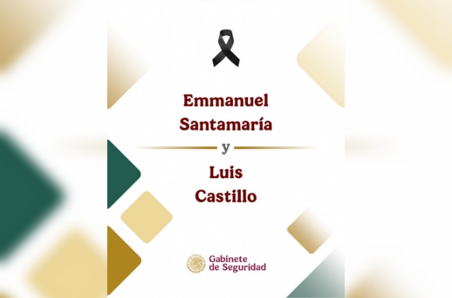 “Su servicio a México no será olvidado”: Gabinete de Seguridad rinde homenaje a policías asesinados en Veracruz