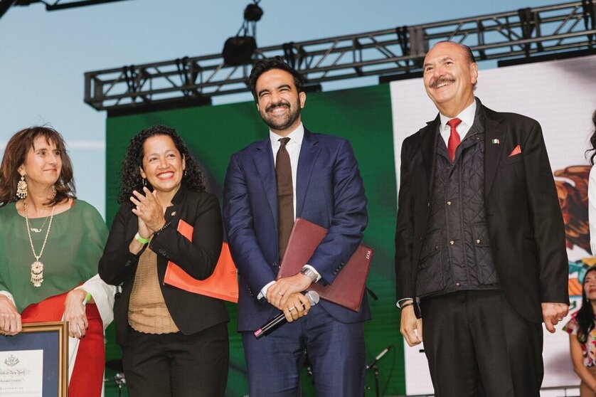 “Tienen derecho a pertenecer”: Zohran Mamdani a los mexicanos de Nueva York este 16 de septiembre