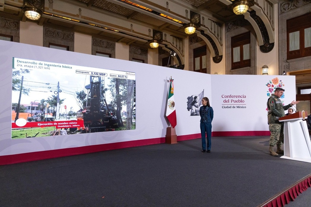 Trenes de pasajeros conectarán a 41.3 millones de personas en 10 estados: presidenta Sheinbaum