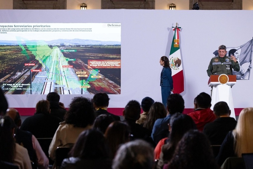 Sexenio de la presidenta Sheinbaum invertirá 750 mil mdp en 2,400 km de vías para trenes de pasajeros