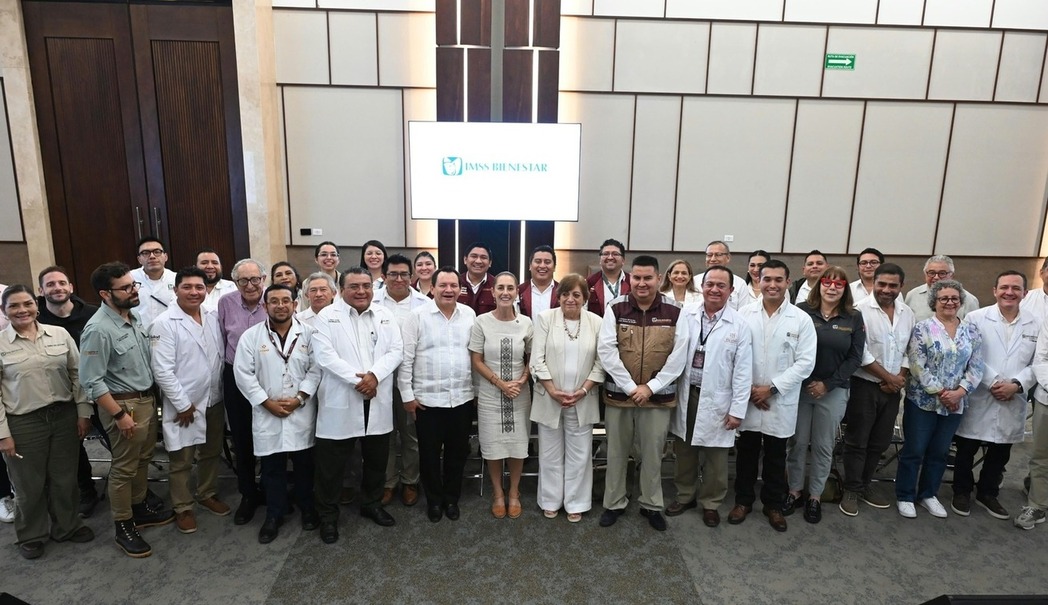Yucatán avanza en incorporación a sistema IMSS Bienestar, informa presidenta Sheinbaum