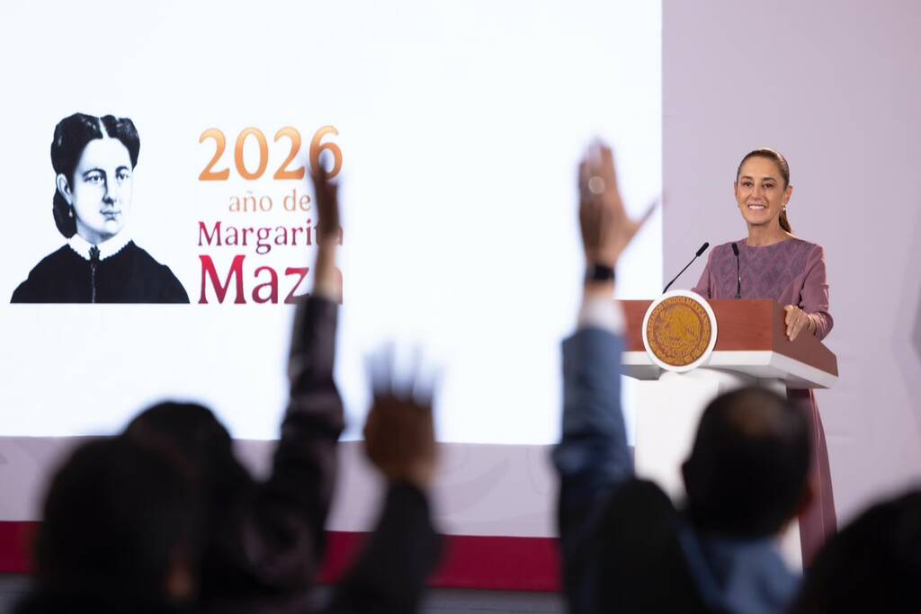 “En México hay libertad de prensa y manifestación”: presidenta Sheinbaum
