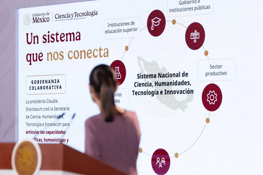 Aumento del 111% en ciencia y tecnología, y la colaboración de investigadores, impulsan el desarrollo nacional: presidenta Sheinbaum