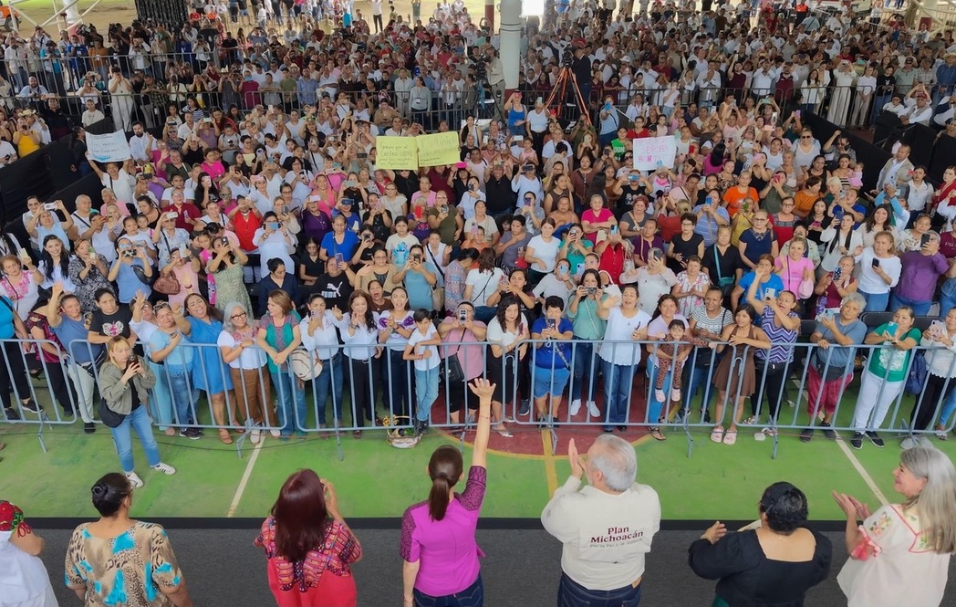 Presidenta Sheinbaum alcanza meta de 56 mil 500 créditos FINABIEN para mujeres emprendedoras en Michoacán