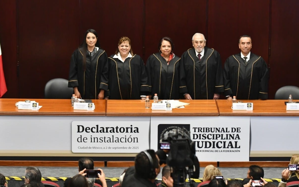 Tribunal de Disciplina Judicial solicita a la Fiscalía de la República investigar a seis jueces por presuntas irregularidades