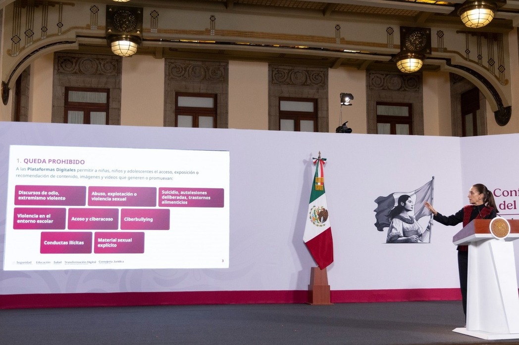 Por decreto, las redes sociales deberán bajar contenidos que inciten al odio y la violencia: presidenta Sheinbaum