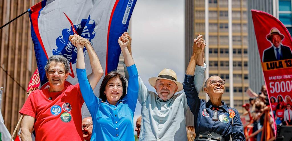 Lula cierra campaña presidencial en São Paulo bajo la bandera de soberanía y contra el injerencismo