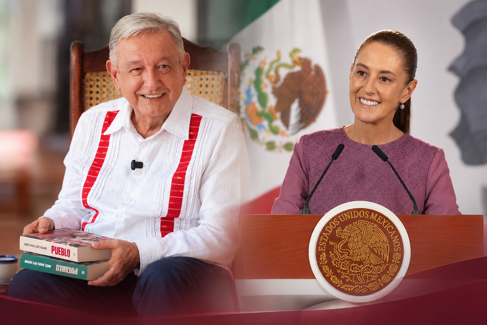 “El odio les sale del páncreas; respiren hondo”: presidenta Sheinbaum a la oposición tras reaparición del expresidente AMLO